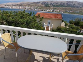 Appartamento incantevole a Pag con vista mare, 40 mq, Croatia, Pag Città, Pag