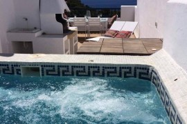 Authentic Mediterranean penthouse with sea view and private pool, Spain, Cala Tarida, Sant Josep de sa Talaia