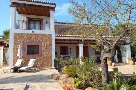 San Carlos: Es Ters De Dalt Casa A San Carlos, Spain, Platja es Figueral, Santa Eularia des Riu