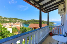 Appartamento vacanze per 4 persone con balcone, Greece, Gaios, Passo