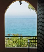 Villa Takis sulla spiaggia di Pelekas, Appartamento B con vista mare, Greece, Corfù