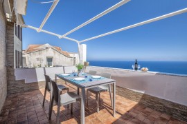Appartamento 'Magic Sea View Borgo Castelsardo' con vista mare, balcone e aria condizionata, Italia, Castelsardo, Provincia di Sassari
