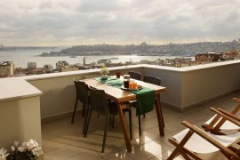 Million $ views! Penthouse: private terrace, style, Turkey, Beyoğlu, Istanbul