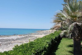 Giardino, terrazza, vista mare, vista panoramica, direttamente sulla costiera, Italy, Fontane Bianche, Cassibile