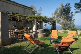 Villino Cucinone, con accesso alla spiaggia a Capo Vaticano, Italia, Faro Capo Vaticano, Provincia di Vibo Valentia