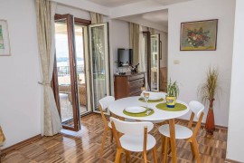 Studio apartment with big terrace & sea view, Montenegro, Budva