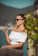Camera vista mare in villa di lusso con spiaggia privata, Montenegro, tivat