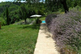 Delizioso casale in pietra con piscina e splendida vista, Italy, Gualdo, Provincia di Macerata